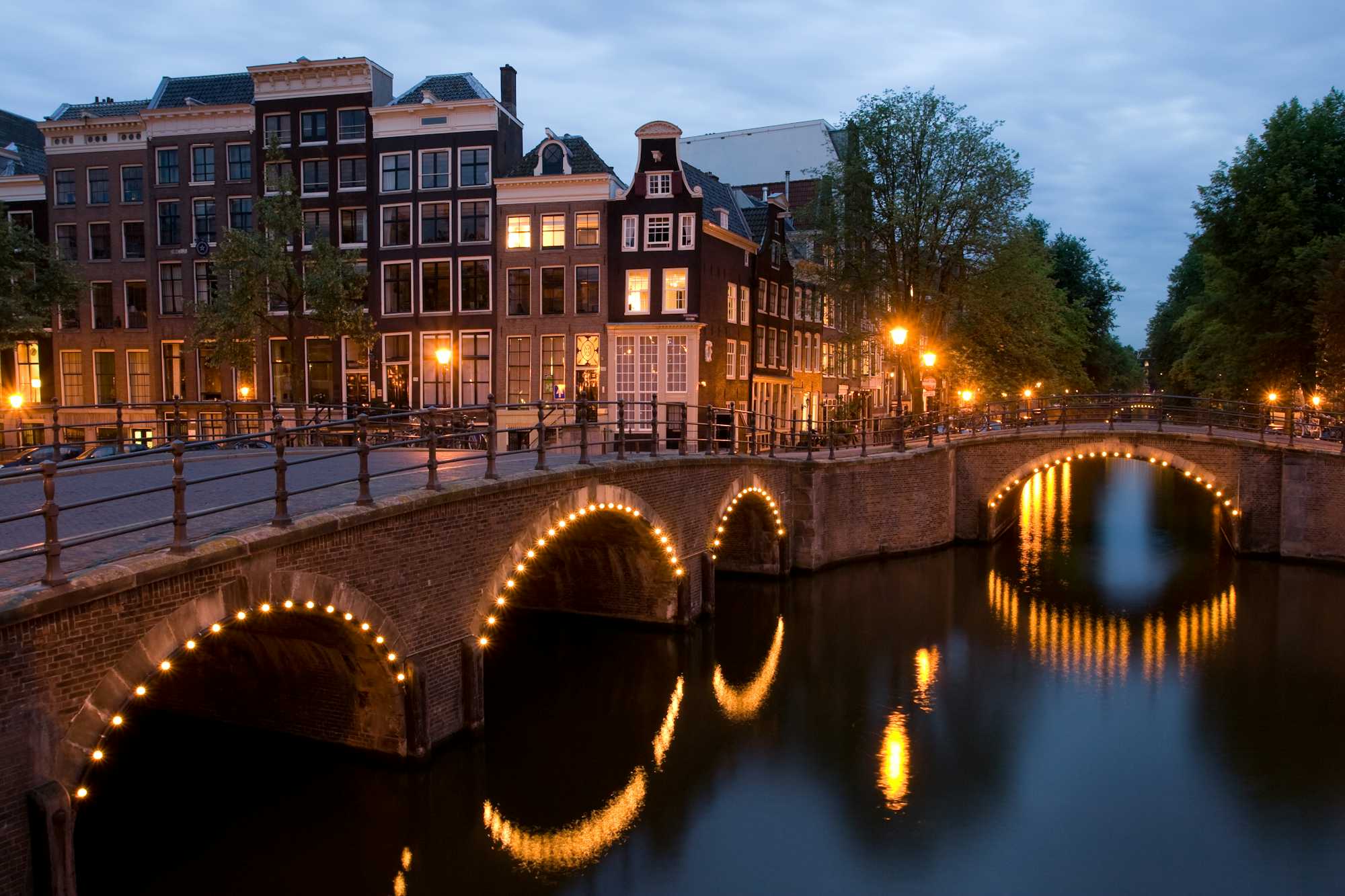 Canales de Amsterdam: Keizersgracht y Reguliersgracht