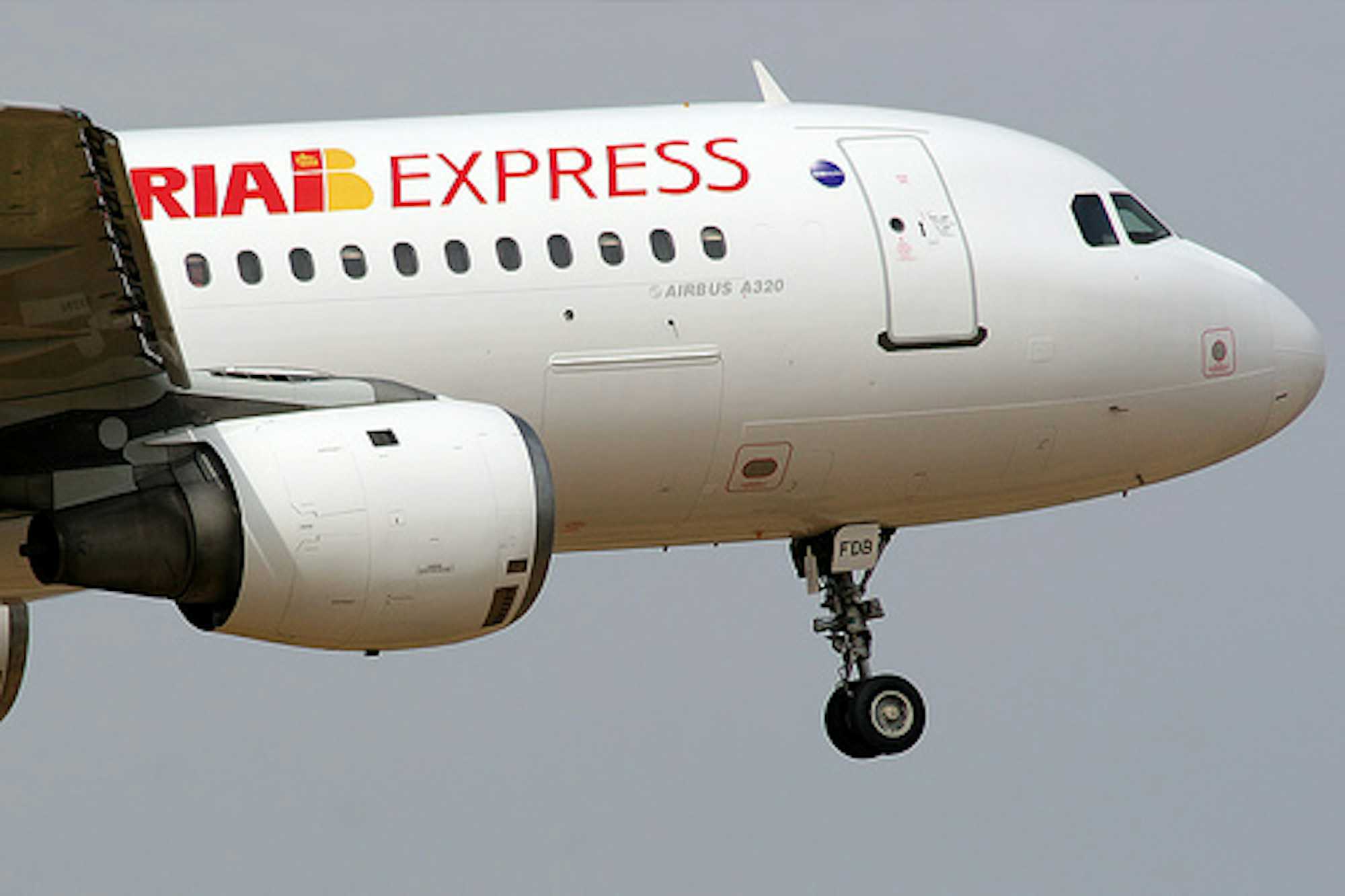 Avión de Iberia Express