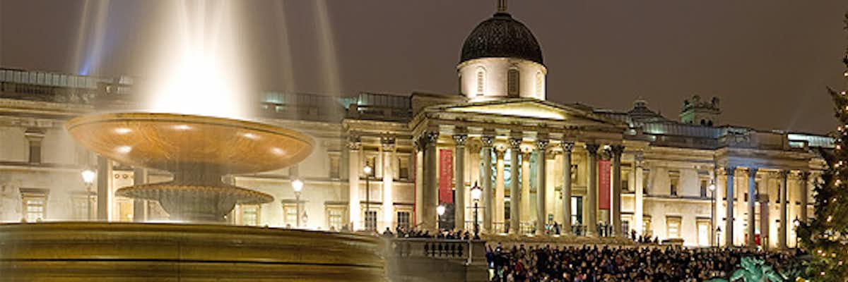 Navidad en Trafalgar Square Londres