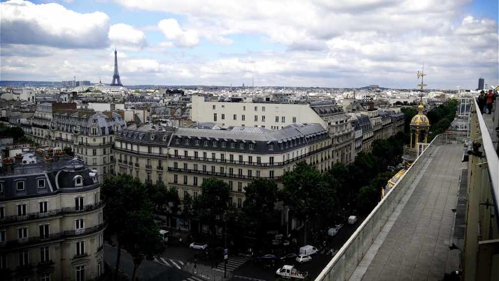 vistas panorámicas de parís