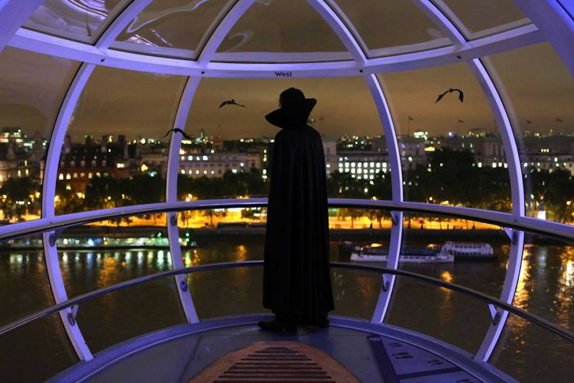 celebrando halloween en el London Eye_tuescapada.eu