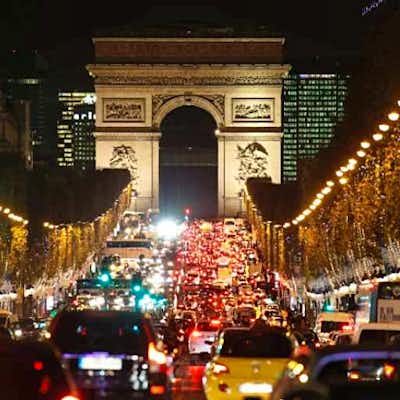 luces de navidad paris campos eliseos