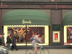 escaparate de harrods londres
