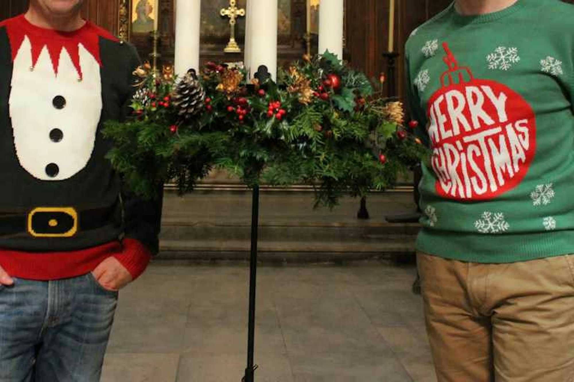 regalo tipico londres christmas jumpers