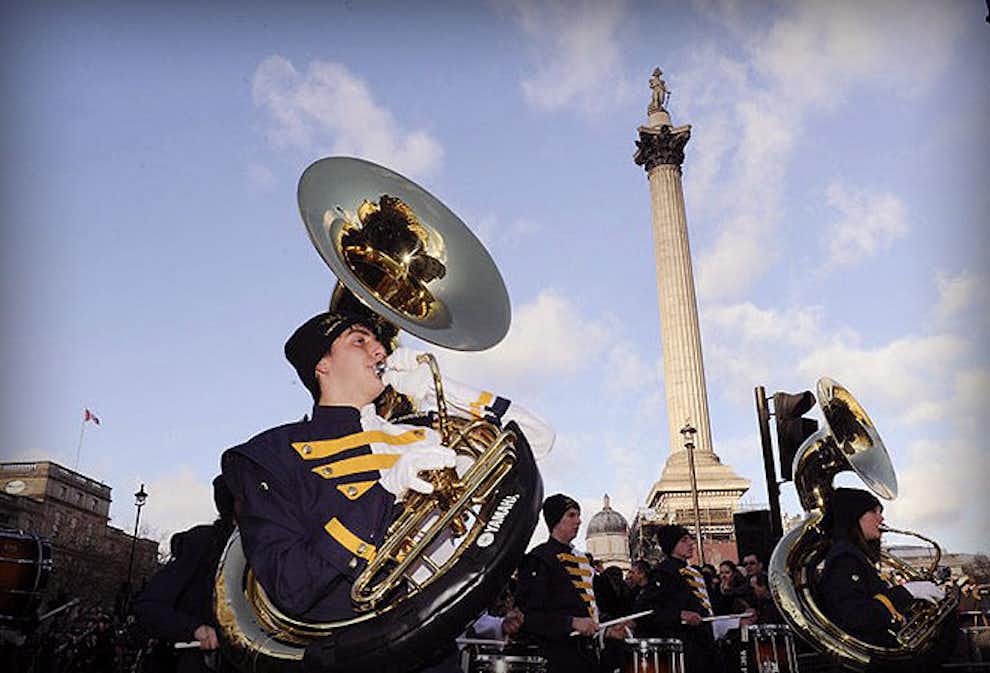 Desfile Año Nuevo en Londres Desfile Año Nuevo en Londres