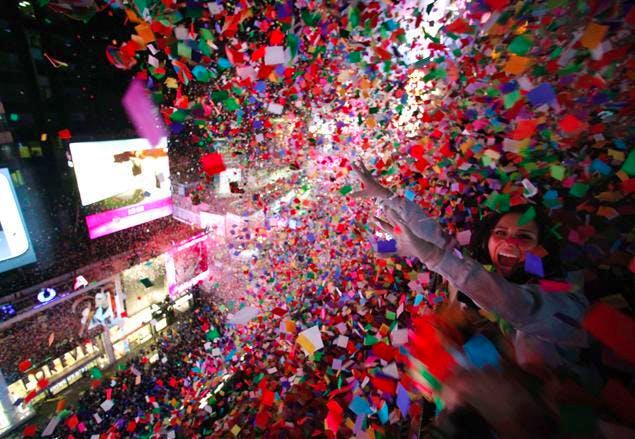 Año Nuevo en Time Square, Nueva York