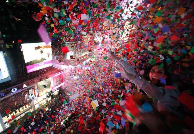 Año Nuevo en Time Square, Nueva York