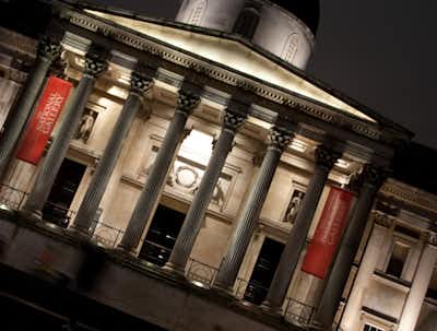 Paseo nocturno por Londres en Navidad
