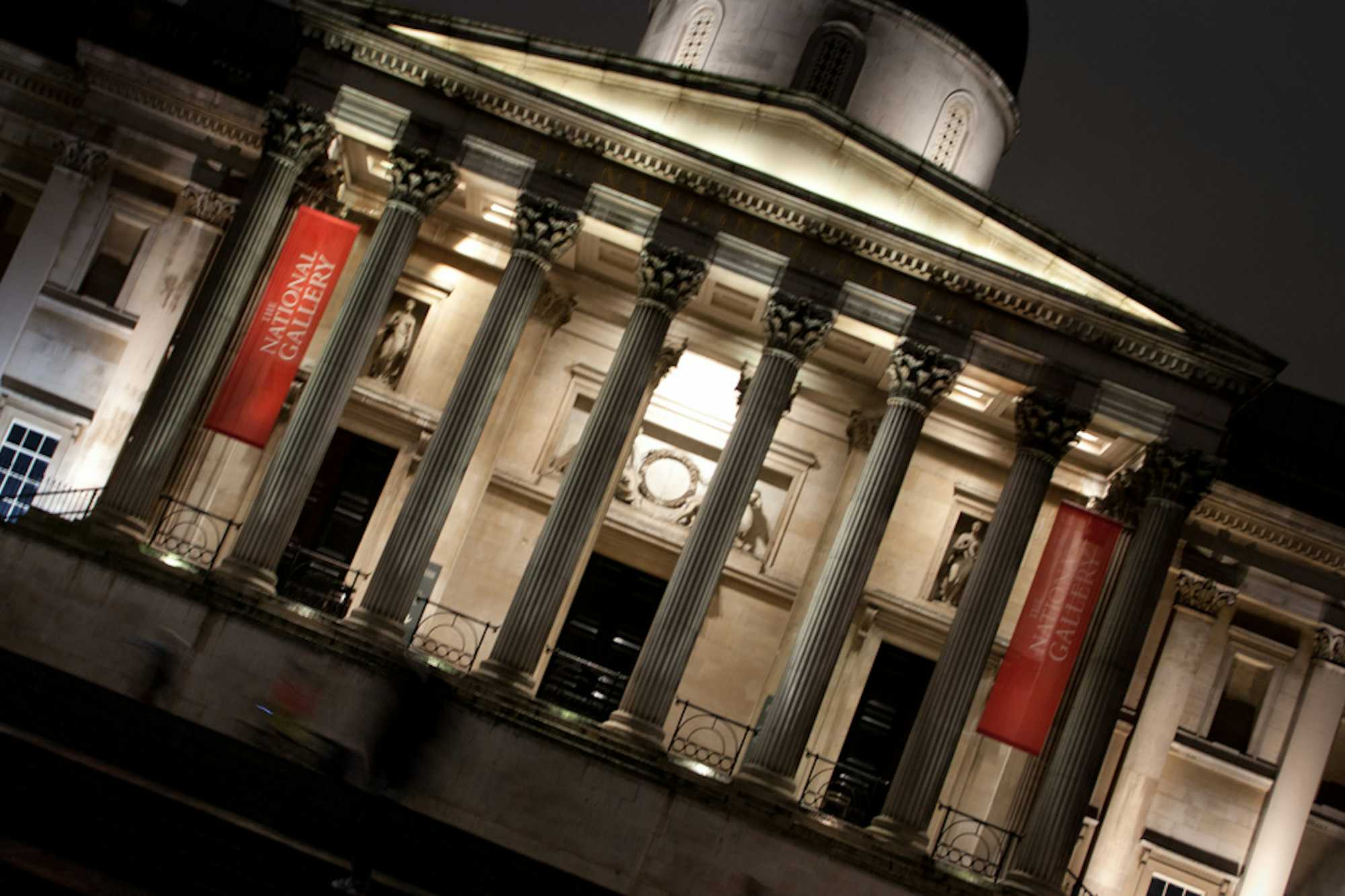 National Gallery de noche
