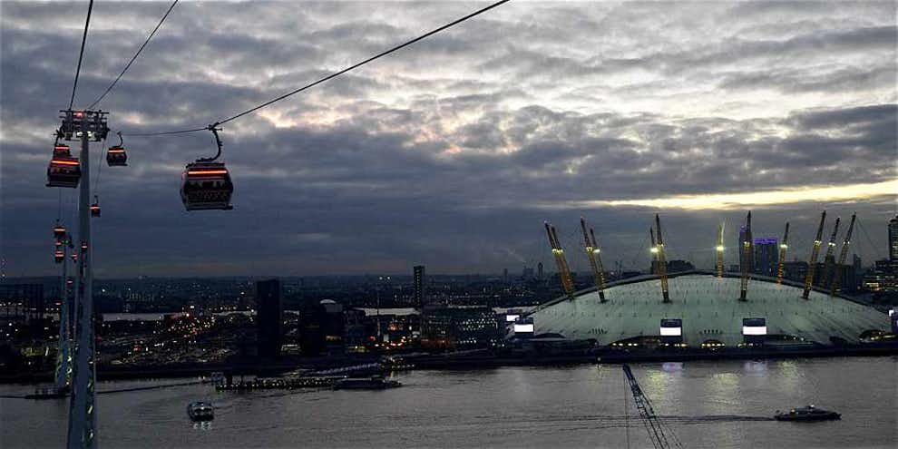 mejores vistas de londres teleferico emirates