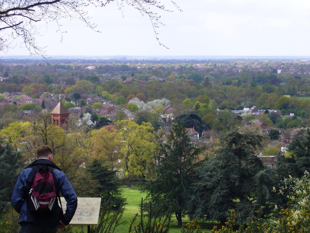mejores vistas de Londres Richmond Park