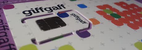 Teléfonos móviles e Internet en Londres 3 Giff Gaff tarjeta SIM en España