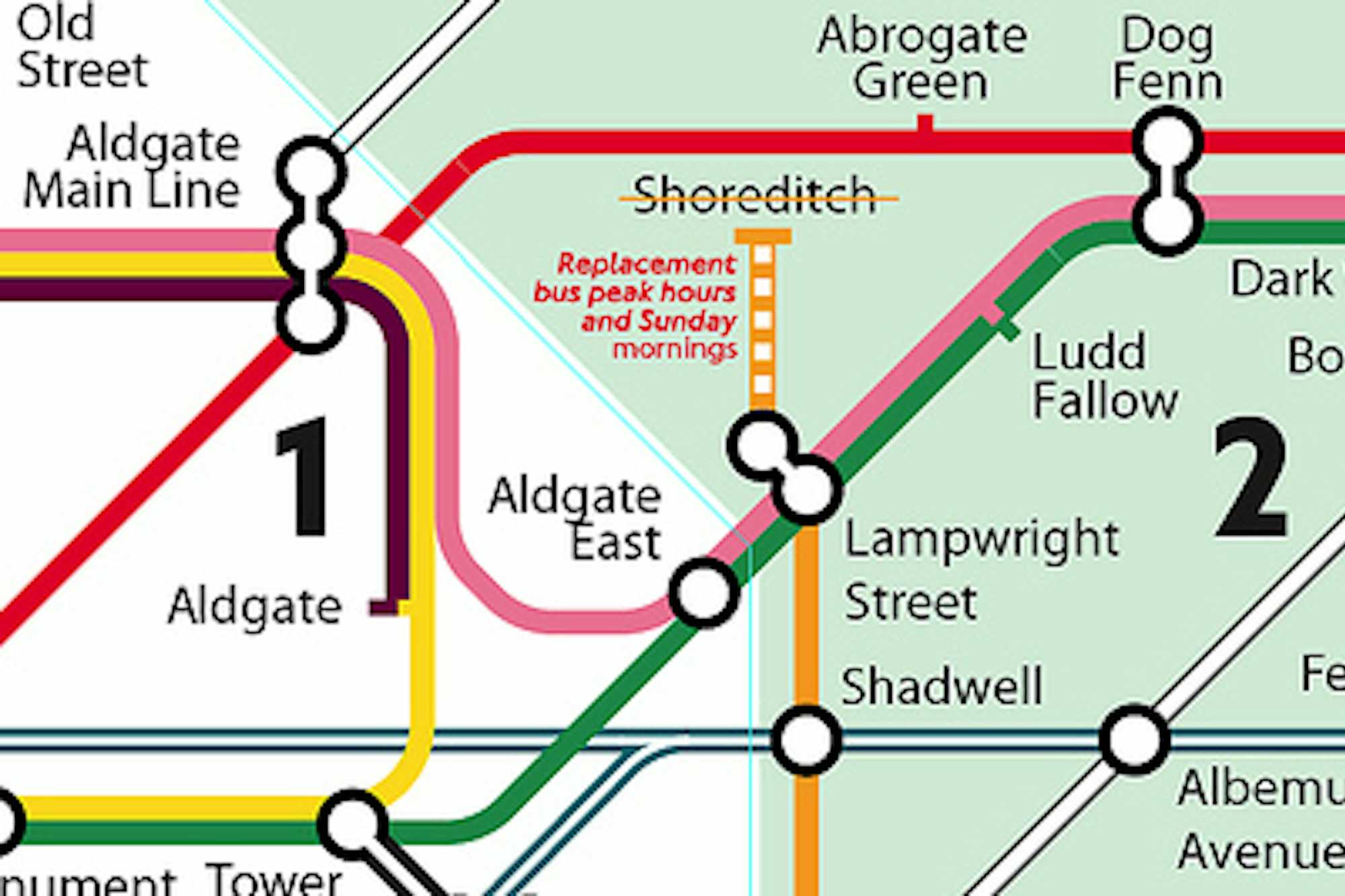 Orientarse en Metro Londres Mapa del metro