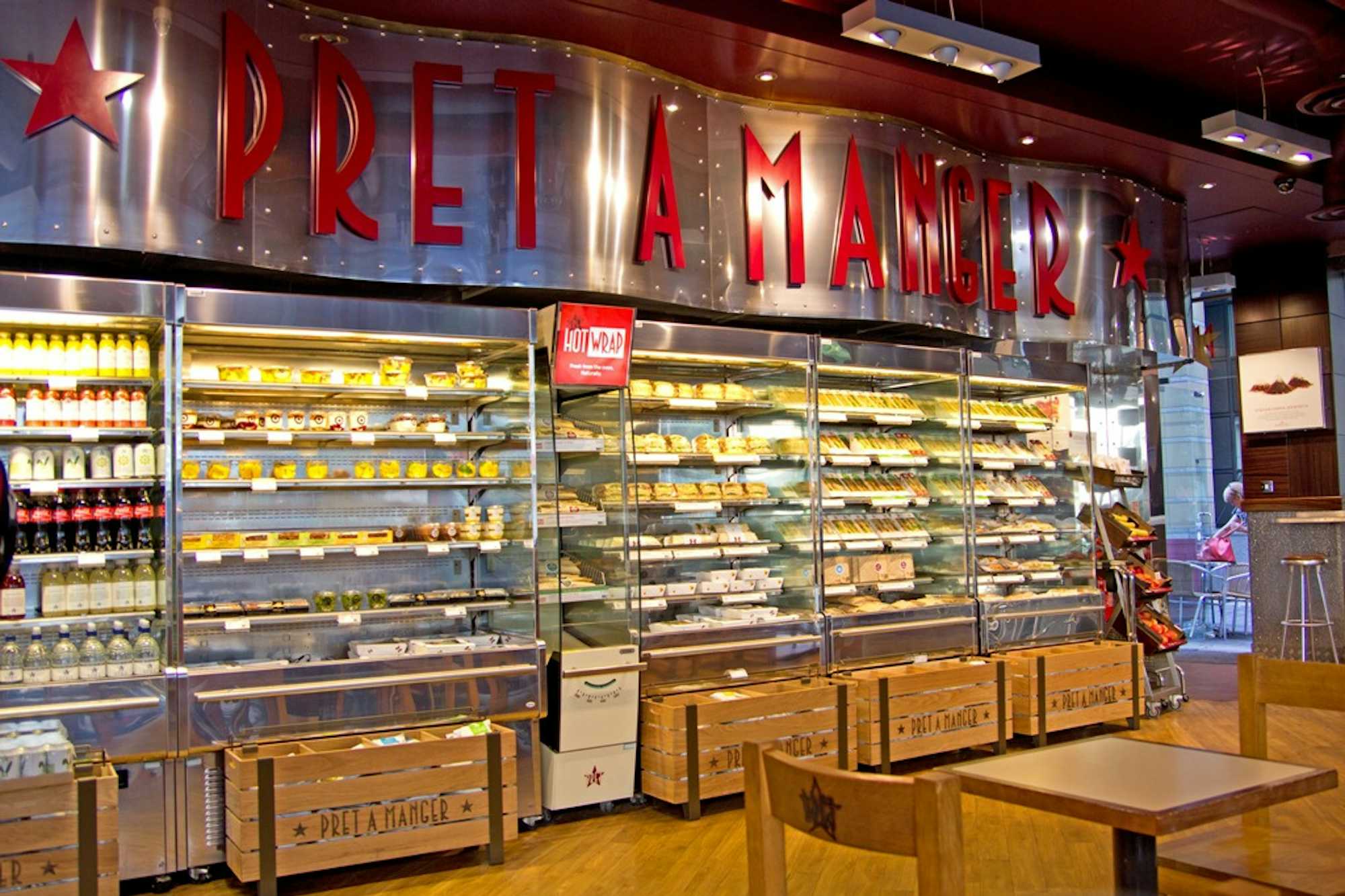 Pret a Manger Londres comer barato y bien en Londres