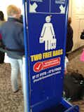 Control de equipajes Ryanair en Stansted