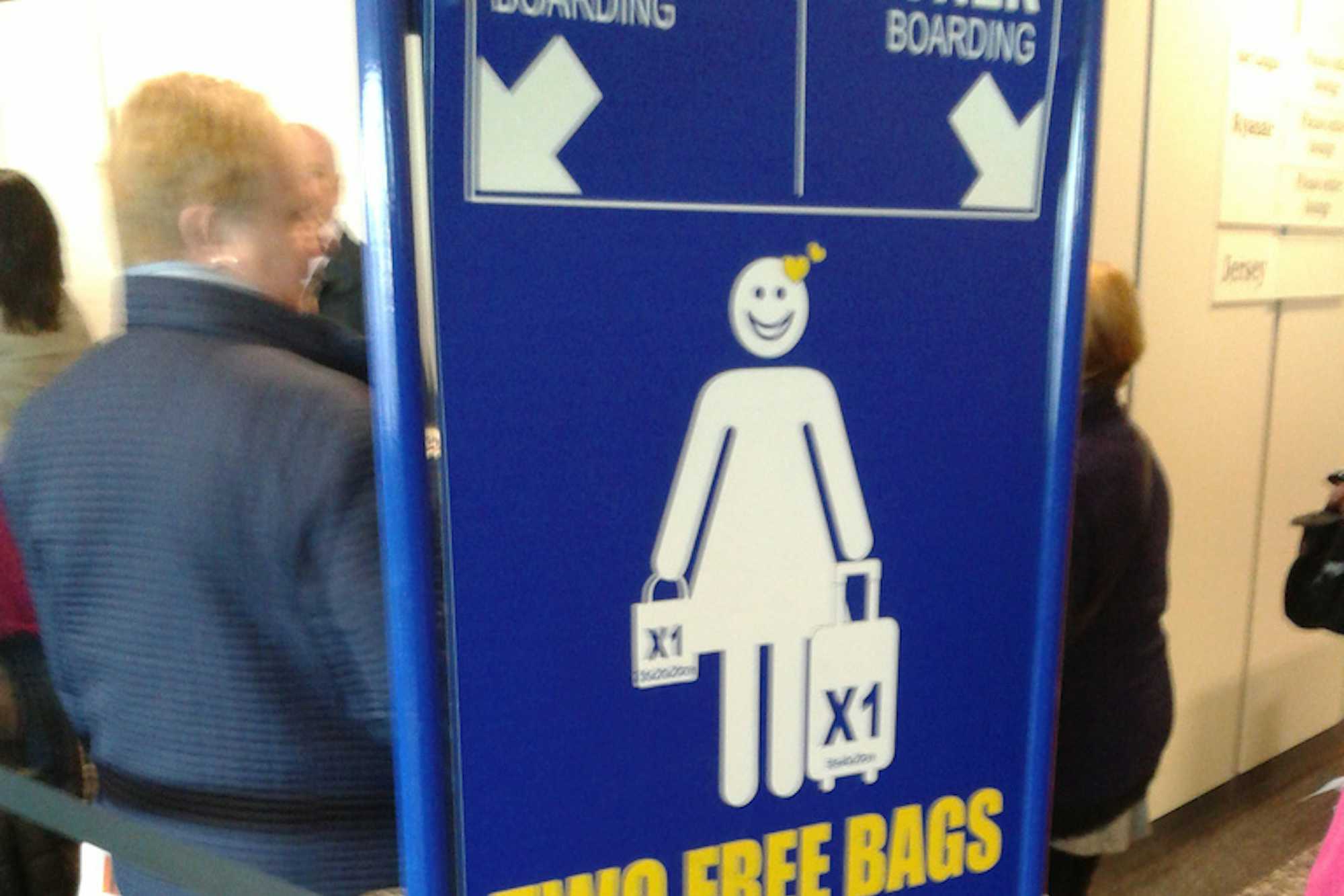 Control de equipajes Ryanair