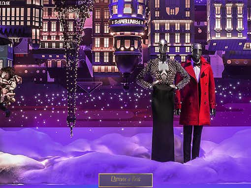 Escaparates de Navidad en los grandes almacenes de París 7 printmps paris escaparates viaje magico tuescapada.eu