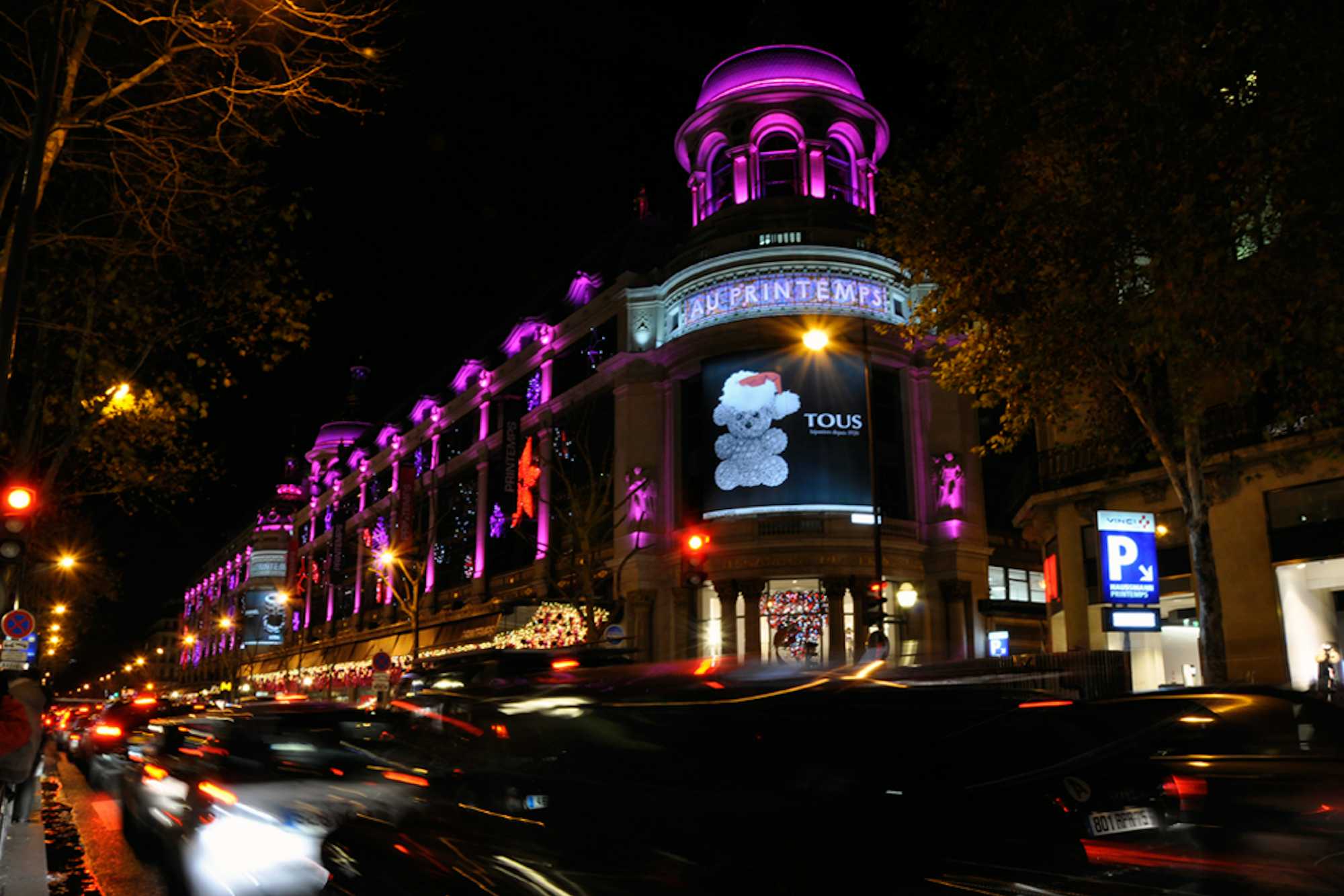 Paris Luces y Escaparates Navidad Printemps