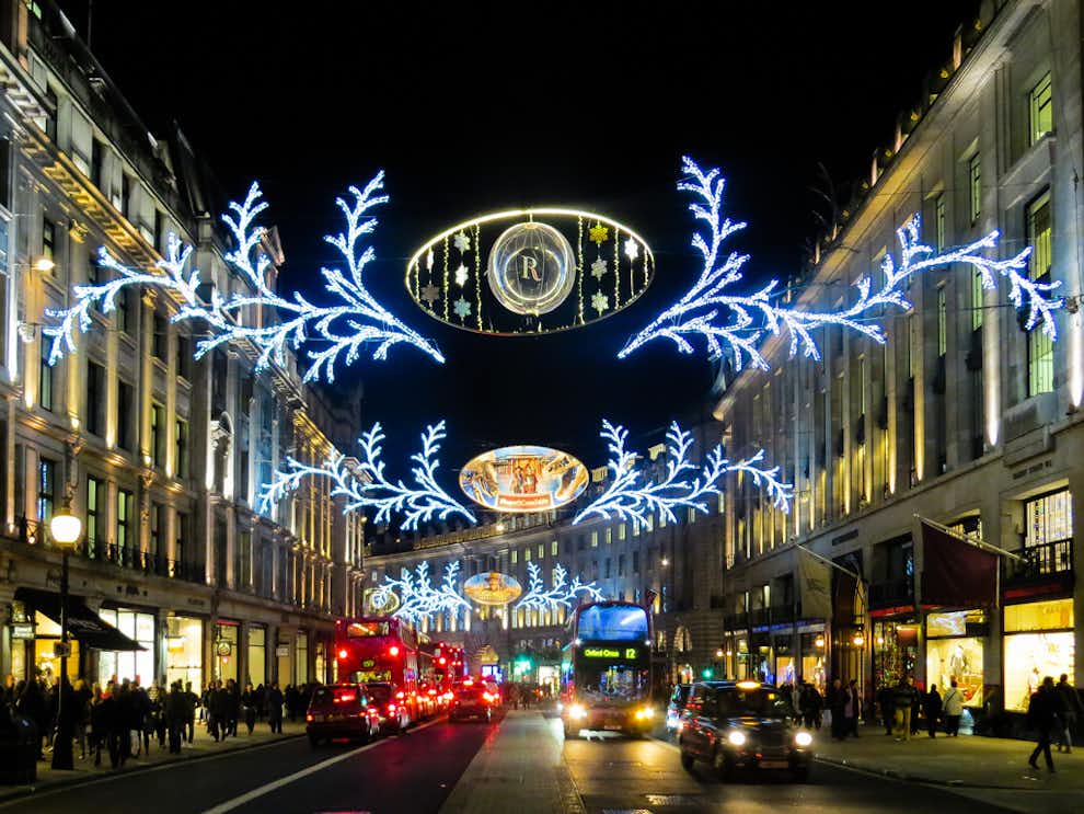luces navidad londres 2015 Regent Street 2014 Londres luces Navidad