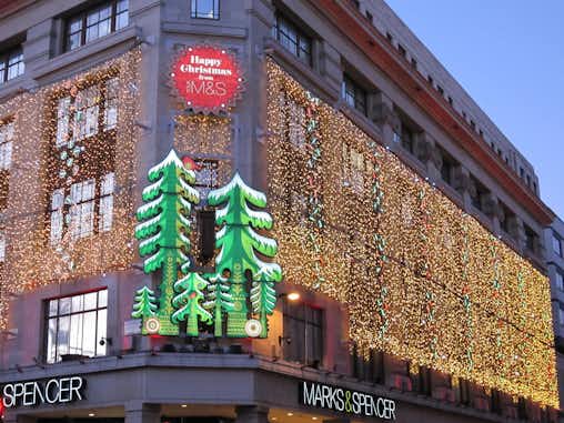 Luces de Navidad y escaparates de las tiendas de Londres 6 Stella Mc Cartney london tuescapada.eu