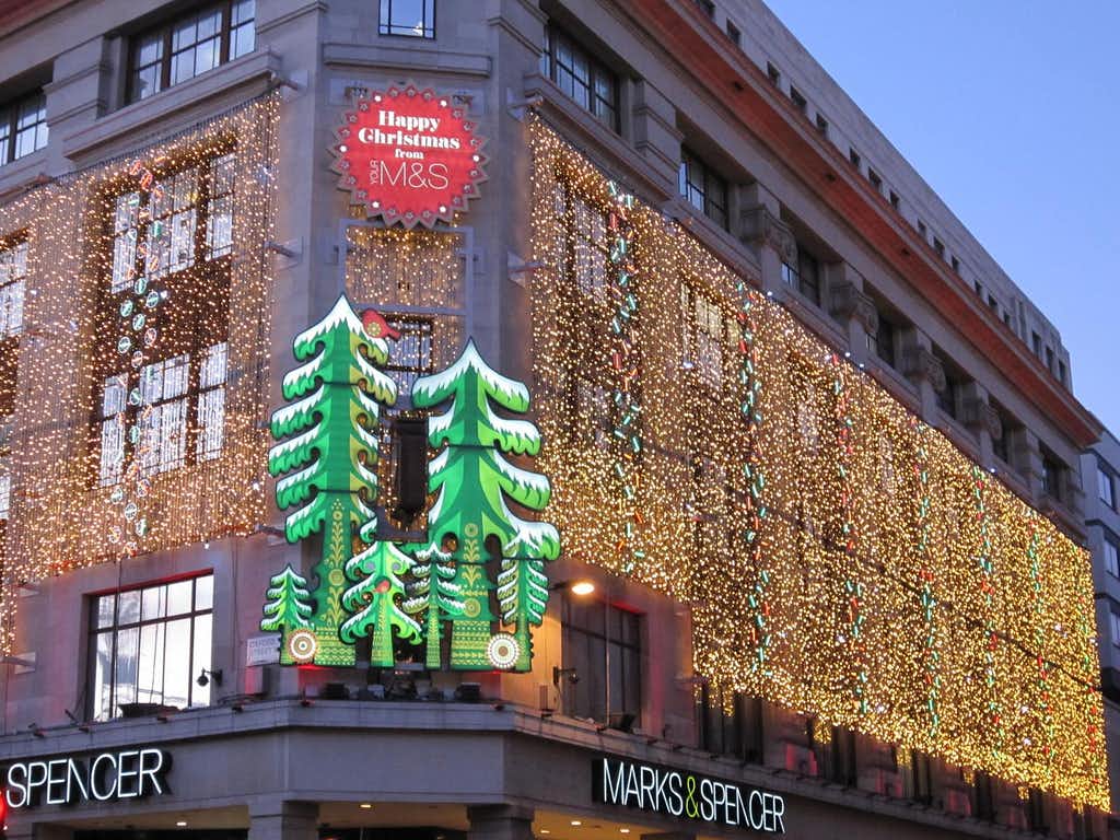 Luces de Navidad y escaparates de las tiendas de Londres 23 Stella Mc Cartney london tuescapada.eu