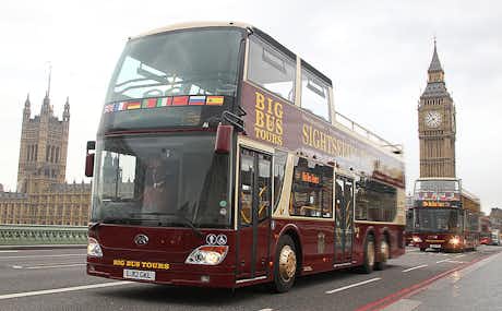 Autobuses turísticos de Londres, lo más práctico para descubrir la ciudad 11 Autobuses turísticos Londres: Big Bus London Tours