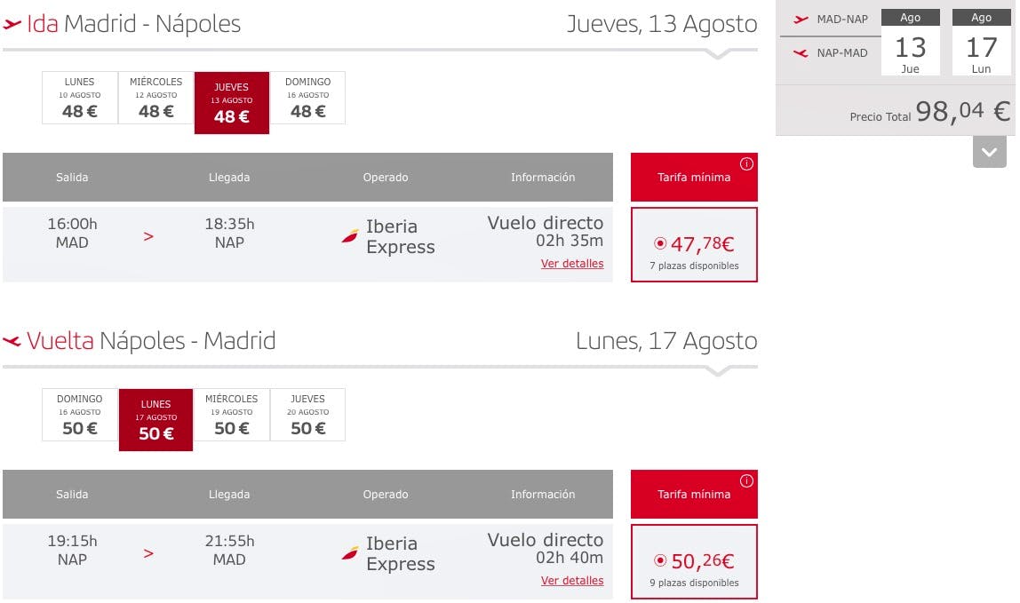 ofertas iberia express florencia agosto_tuescapada.eu