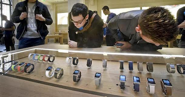 Presentación relojes Watch en la Apple Store de París 6 Reservar y probar Apple Watch en Apple Store París Opéra