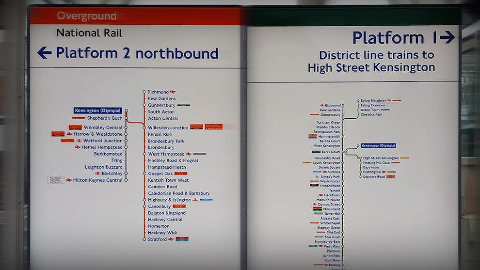como orientarse metro londres
