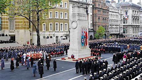 Celebrando el VE Day en Londres: 70 años de la victoria en Europa 7 Cenotafio de Londres en Whitehall