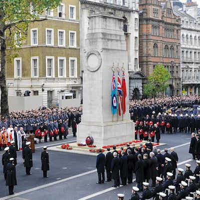 Cenotafio de Londres en Whitehall Qué ver en Londres en Noviembre: Domingo del Recuerdo