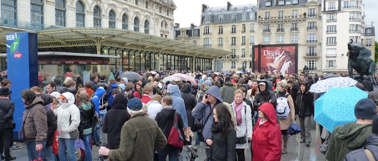 Museos de París: entrada sin fila ni colas Orsay Colas para entrar al Museo de Orsay París