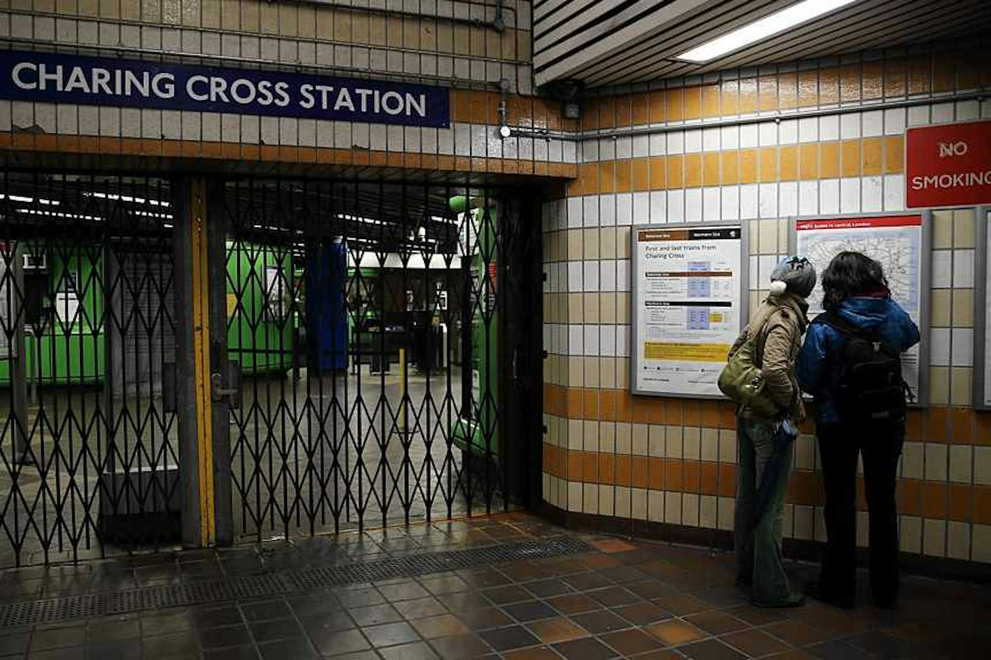 huelga metro londres tube strike 2015