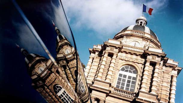Visita gratis el palacio del Senado en París 8 Palacio Luxemburgo, fachada norte, cúpula Tournon. Senado Francés París