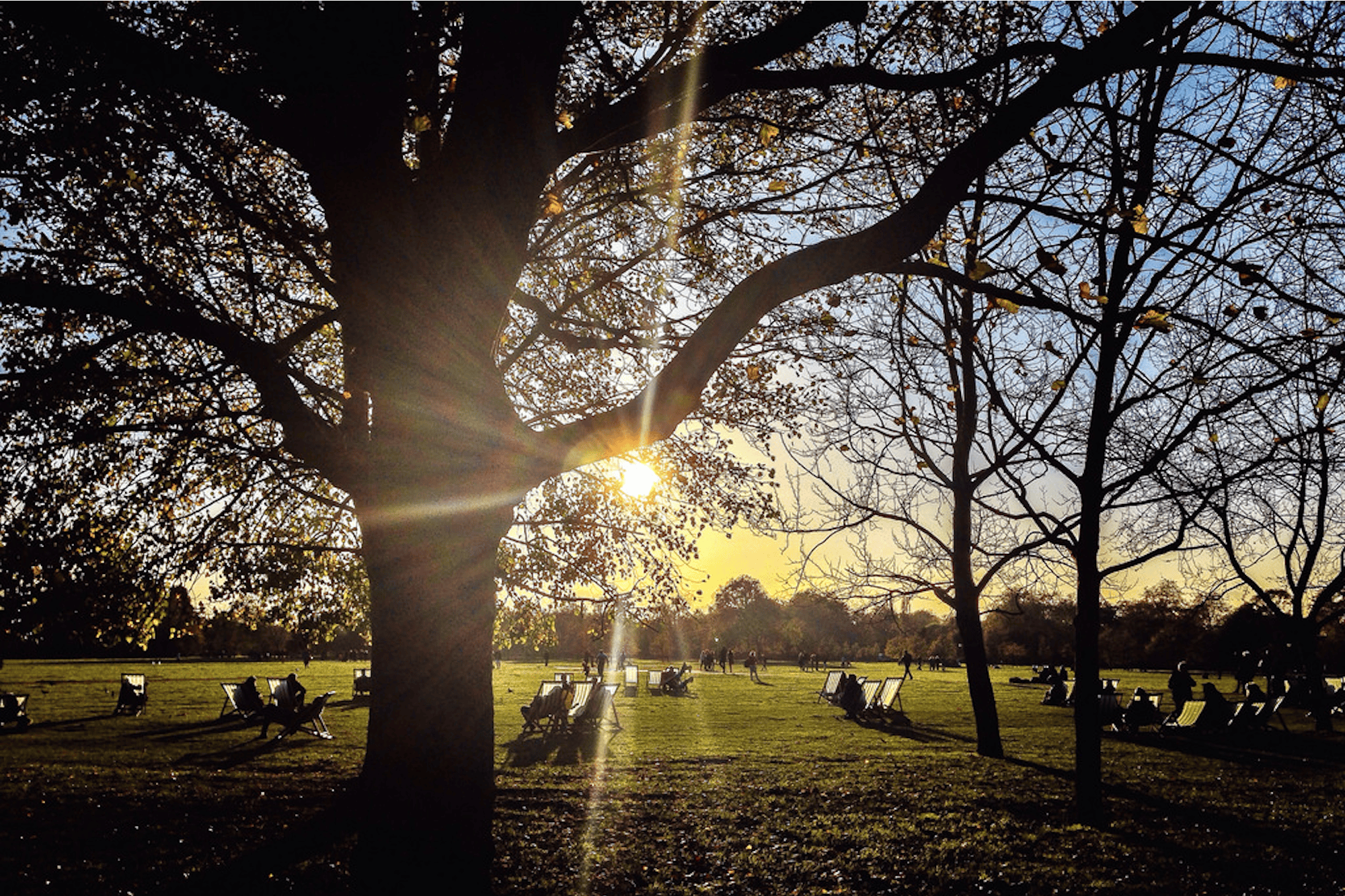 Octubre en Hyde Park Londres