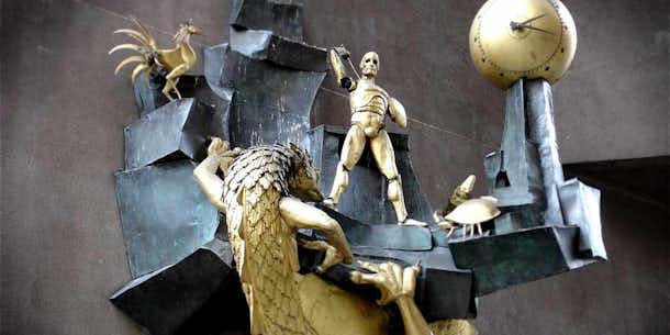 El Defensor del tiempo de París y el cambio horario de invierno 10 reloj el defensor del tiempo escultura pantomima con automatas