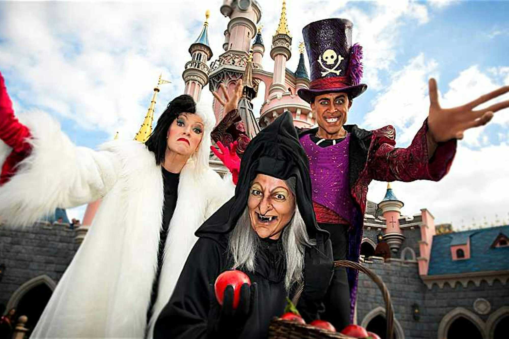 celebrar halloween en disneyland paris