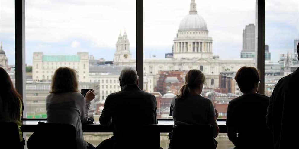 londres desde lo alto vistas cafetería tate modern