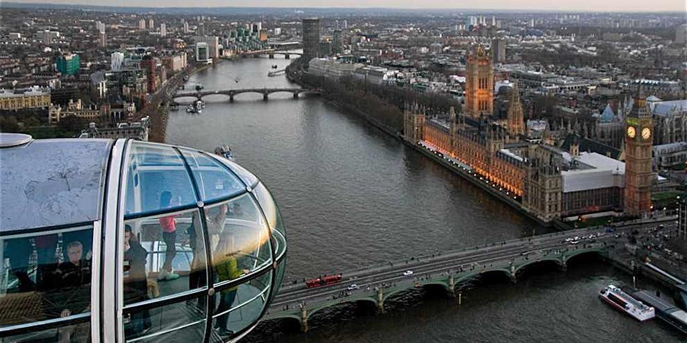 londres desde lo alto vistas desde london eye