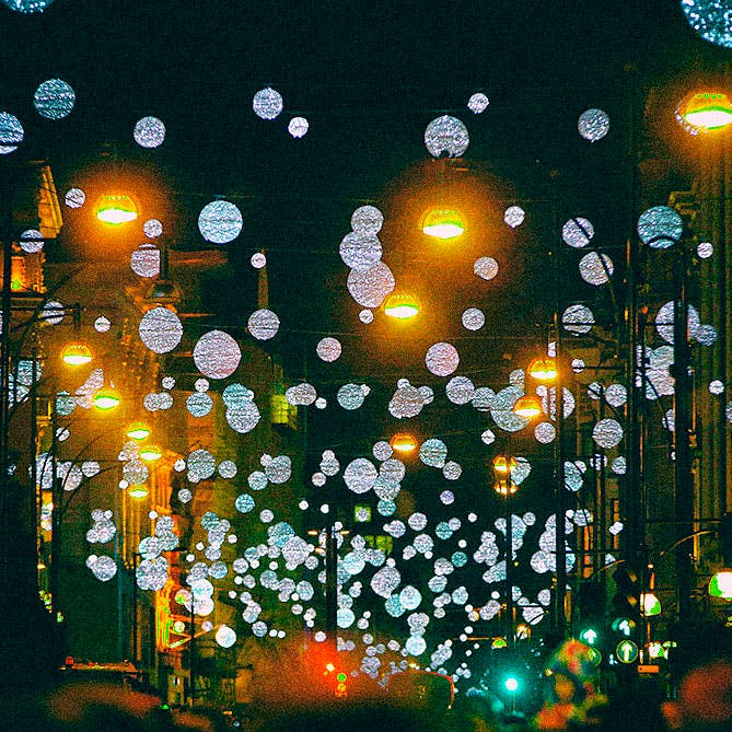 Iluminaciones navideñas de Londres en diciembre: Oxford Street