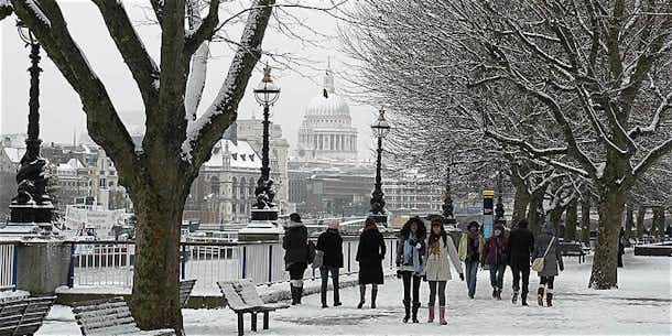 Nieve en Londres 11 nieve en londres southbank