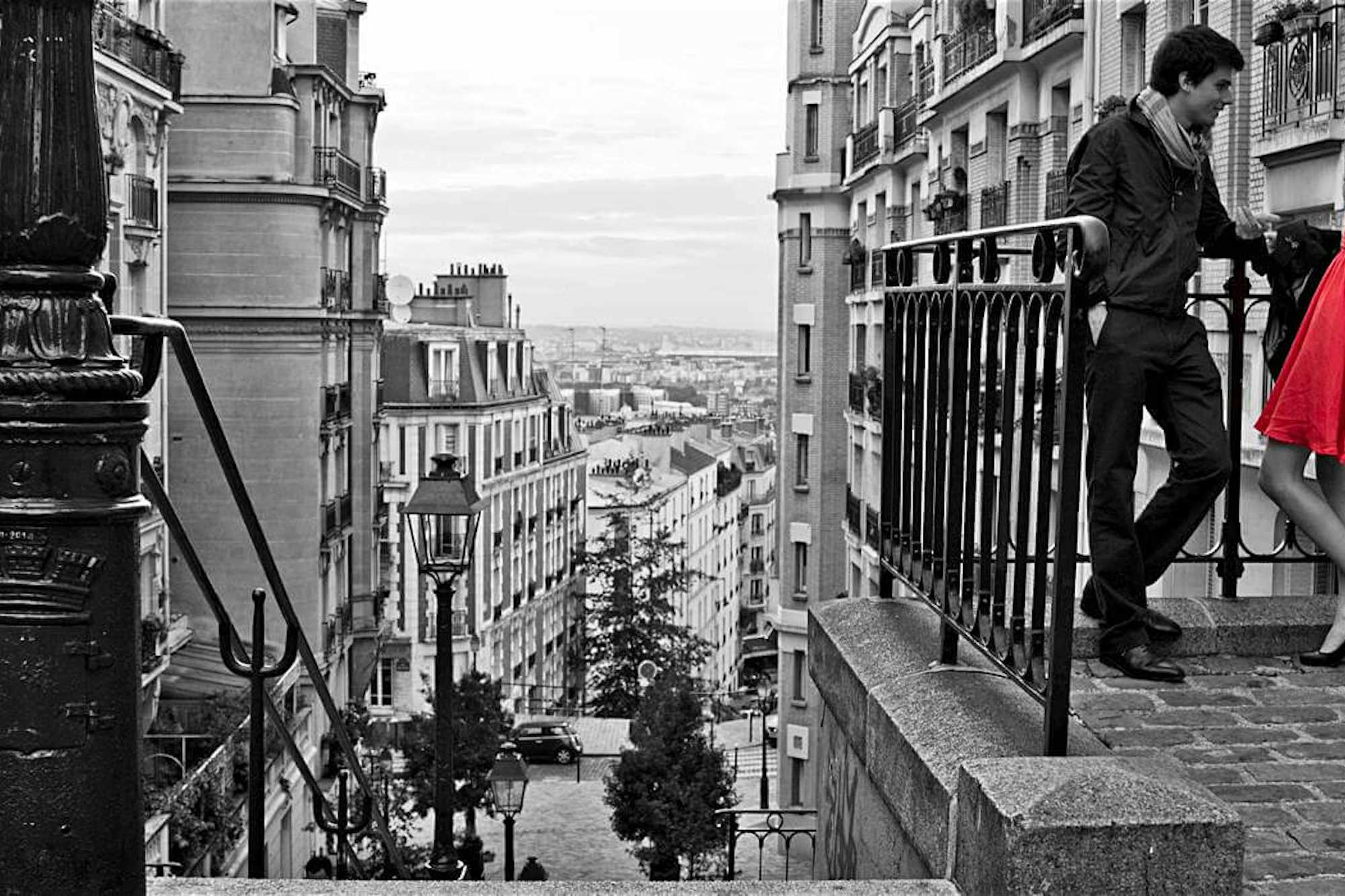 paris san valentin enamorados montmartre
