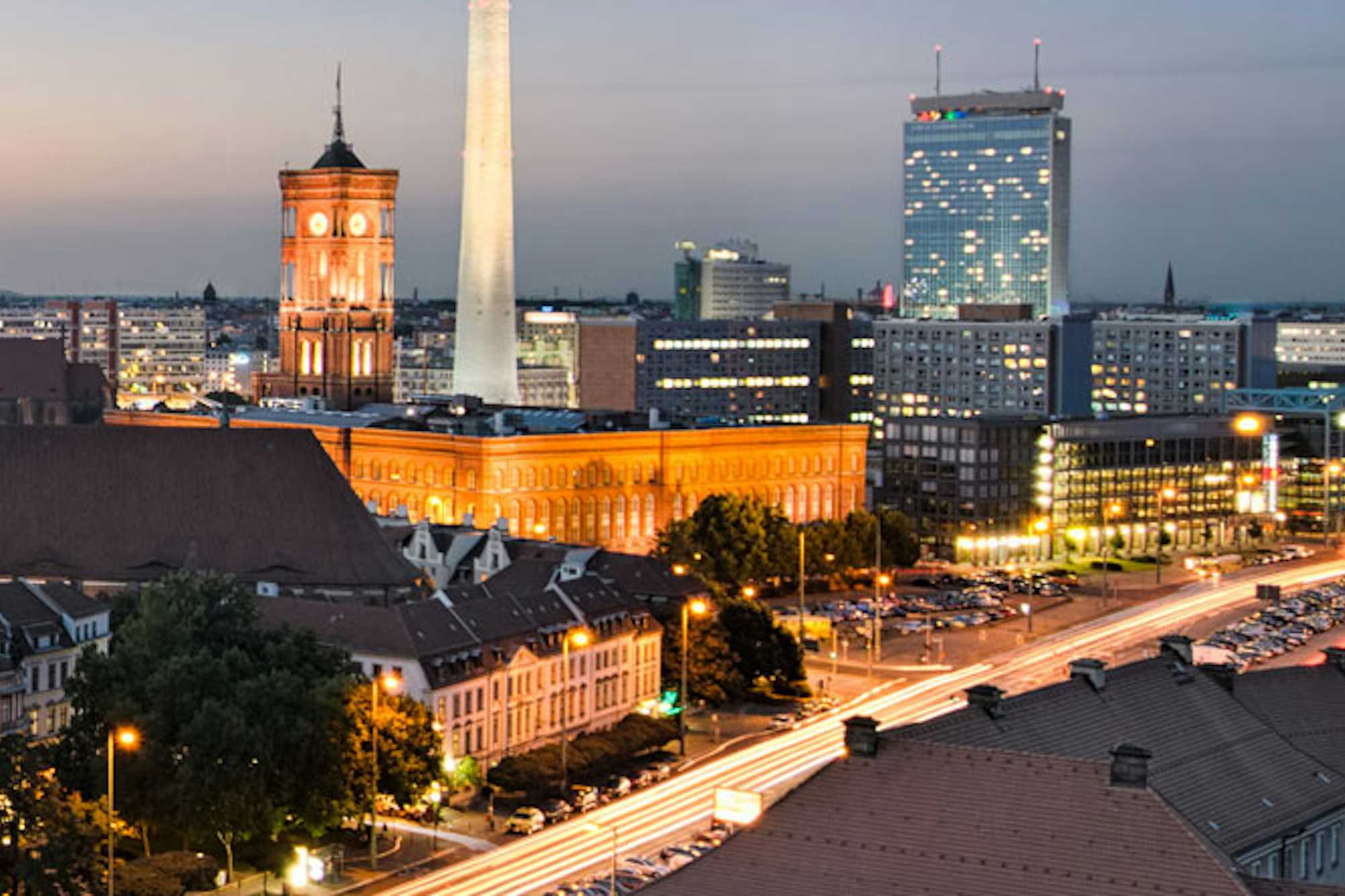 berlin vista nocturna