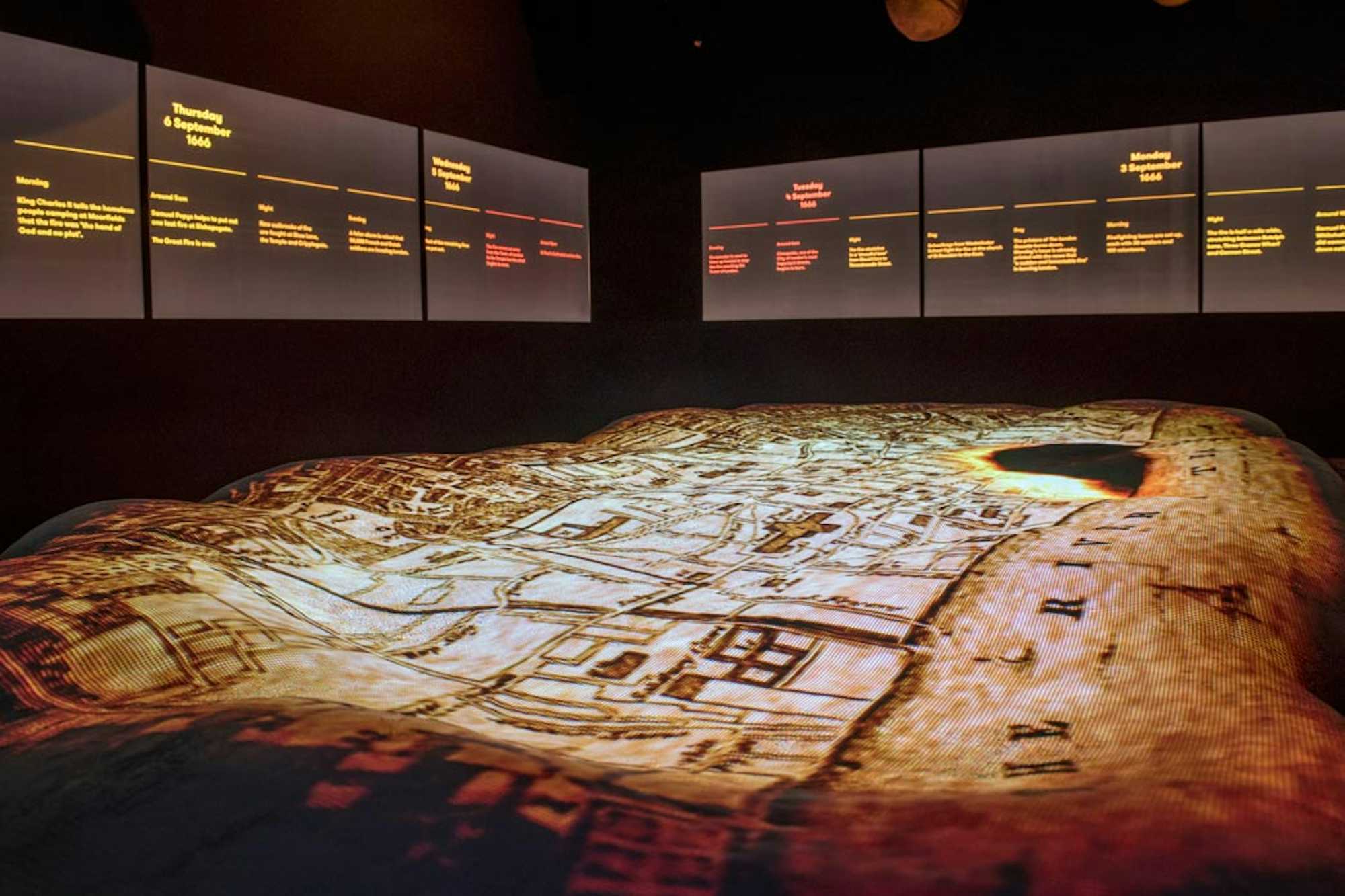 Exposición Gran Incendio Londres