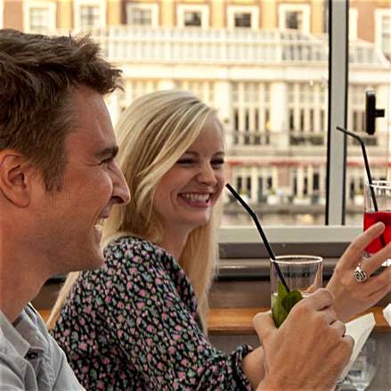 amsterdam crucero canales cocktail