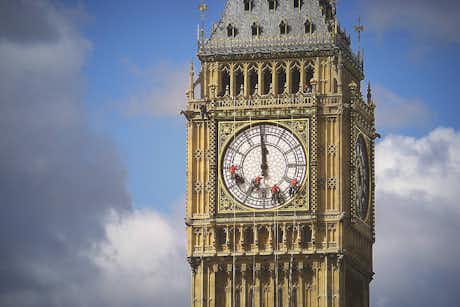 El Big Ben en silencio durante cuatro años: comienza la restauración 5 parada del big ben por restauración