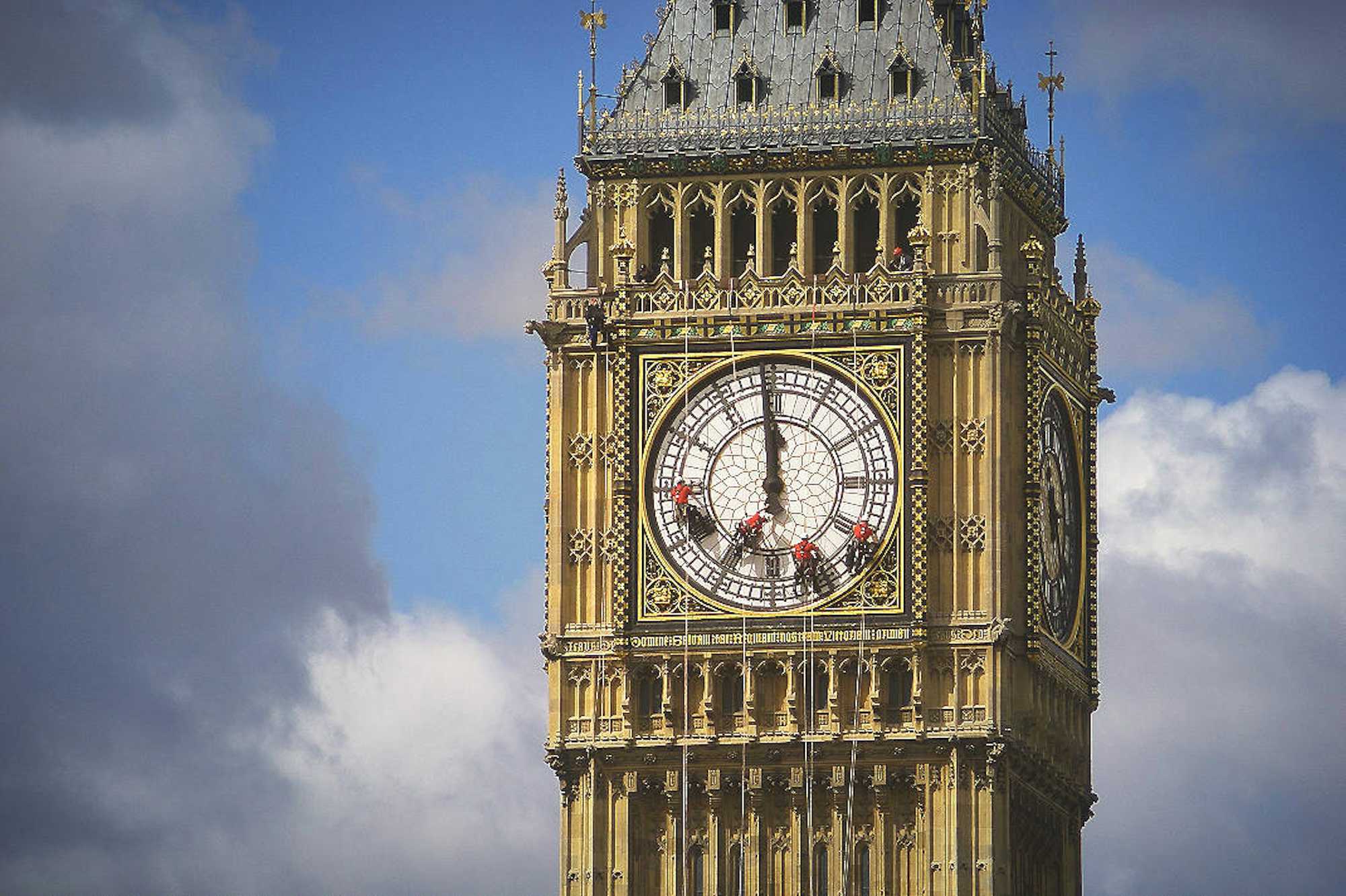 big ben londres silencio restauracion