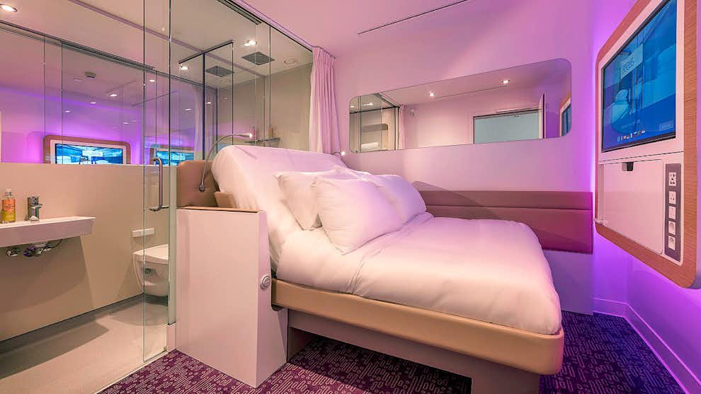 yotel paris cabina premium por horas