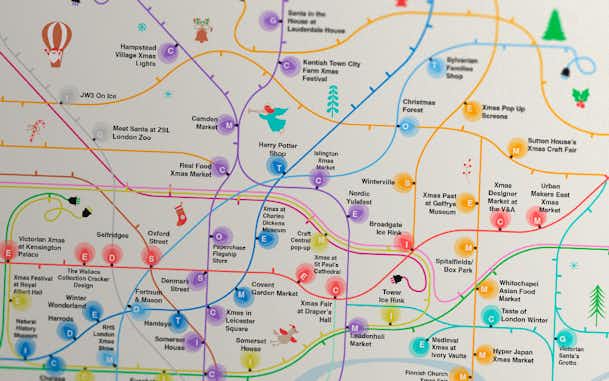 Mapa de Navidad en Londres 11 mapa navidad londres tuescapada eu