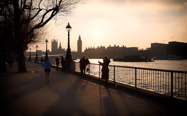 ¿Qué tiempo hace en Londres en enero? 10 atardecer londres en enero